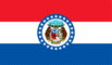 Graphiques de drapeau Missouri