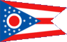 Graphiques de drapeau Ohio