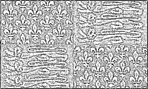Contour du drapeau Roi Edward III (1312 - 1377) à colorier