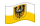 Drapeau Basse-Silésie (province prussienne) flottant