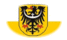 Drapeau Basse-Silésie (province prussienne) en vignette ovale