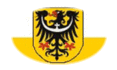 Drapeau Basse-Silésie (province prussienne) en vignette ovale
