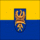 Drapeau Haute-Silésie (province prussienne) carré