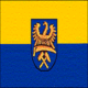 Drapeau Haute-Silésie (province prussienne) carré