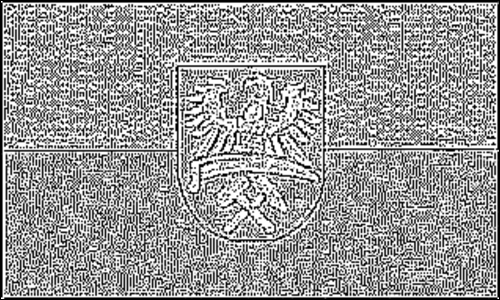 Contour du drapeau Haute-Silésie (province prussienne) à colorier