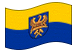 Drapeau Haute-Silésie (province prussienne) flottant