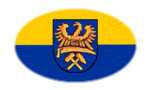 Drapeau Haute-Silésie (province prussienne) en vignette ovale
