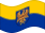 Drapeau Haute-Silésie (province prussienne) flottant statique
