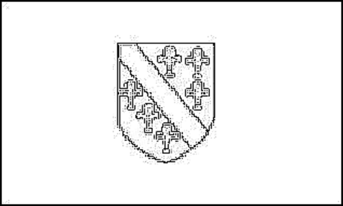 Contour du drapeau Bosnie-Herzégovine (1992) à colorier