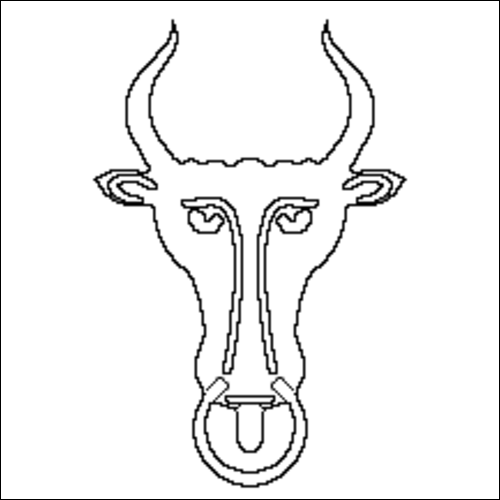 Contour du drapeau Uri à colorier