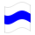 Drapeau Zoug flottant