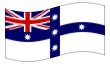 Drapeau animé Drapeau de Nouvelle-Galles du Sud (Fédération australienne)
