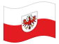 Drapeau animé Tyrol (drapeau de service)