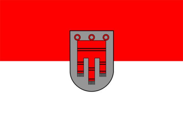 Drapeau Vorarlberg (drapeau de service), Drapeau Vorarlberg (drapeau de service)