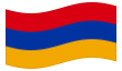 Drapeau animé Arménie