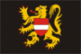 Graphiques de drapeau Brabant flamand