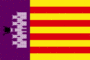 Graphiques de drapeau Majorque
