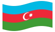 Drapeau animé Azerbaïdjan