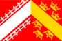 Graphiques de drapeau Alsace