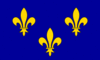 Graphiques de drapeau Île-de-France