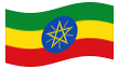 Drapeau animé Éthiopie