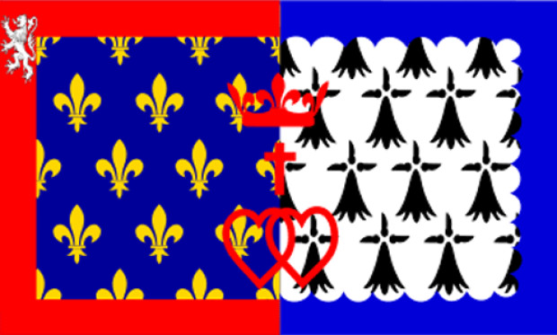 Drapeau Pays de la Loire, Drapeau Pays de la Loire