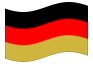Drapeau animé Allemagne (noir-rouge-or)