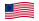Drapeau Betsy Ross (USA 1777-1795) flottant