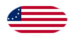 Drapeau Betsy Ross (USA 1777-1795) en vignette ovale