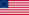 Drapeau Betsy Ross (USA 1777-1795) rectangulaire