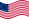 Drapeau Betsy Ross (USA 1777-1795) flottant statique