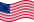 Drapeau Betsy Ross (USA 1777-1795) flottant statique