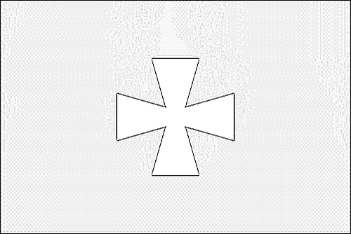 Contour du drapeau Poltava à colorier
