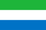 Graphiques de drapeau Sierra Leone