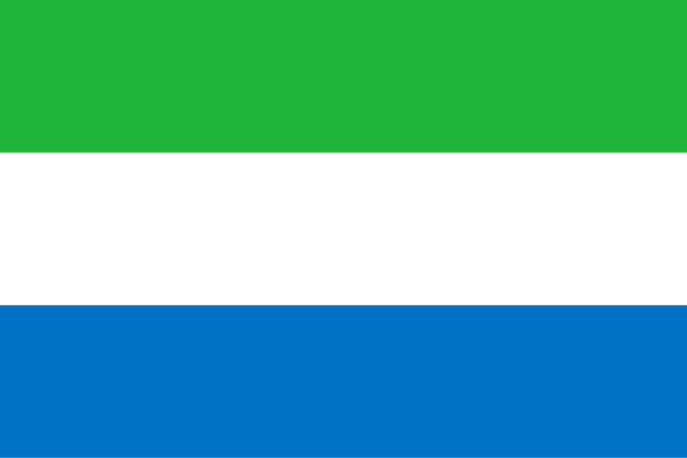 Drapeau Sierra Leone, Drapeau Sierra Leone