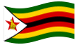 Drapeau animé Zimbabwe