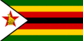 Graphiques de drapeau Zimbabwe