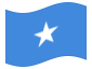 Drapeau animé Somalie
