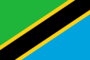 Graphiques de drapeau Tanzanie