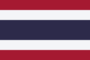 Graphiques de drapeau Thaïlande
