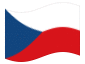 Drapeau animé République tchèque