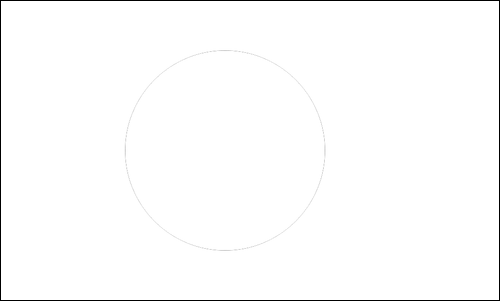 Contour du drapeau Bangladesh à colorier