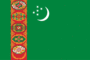 Graphiques de drapeau Turkménistan