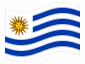 Drapeau animé Uruguay