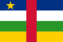 Graphiques de drapeau République centrafricaine