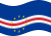 Drapeau Cap-Vert flottant statique