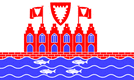 Drapeau Heiligenhafen rectangulaire