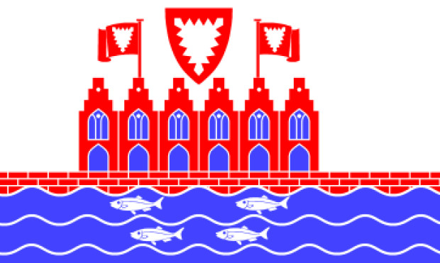 Drapeau Heiligenhafen, Drapeau Heiligenhafen