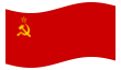 Drapeau animé Union soviétique