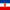 Drapeau Yougoslavie carré